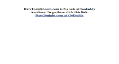 Desktop Screenshot of datetonight.com