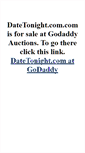 Mobile Screenshot of datetonight.com